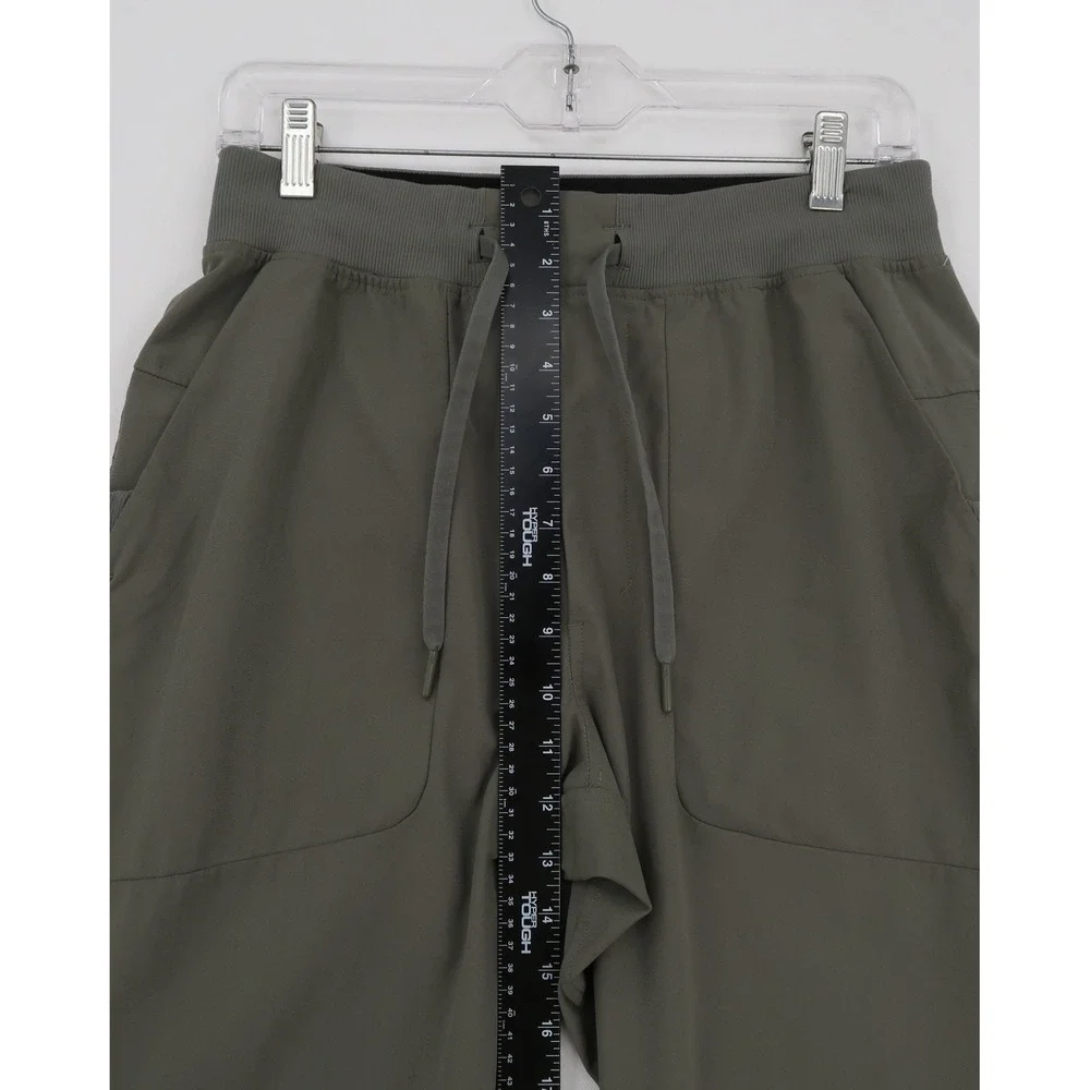 Lululemon Lab Joggers Mens Medium Olive Green Athletic Tapered Sweatpants Pants